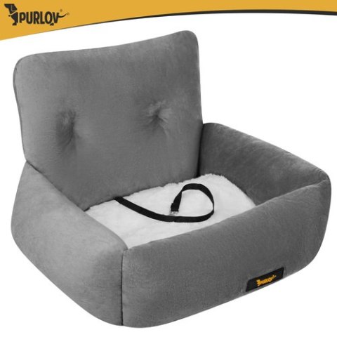 Fotelik samochodowy dla psa S 44x35x30cm Purlov PURLOV