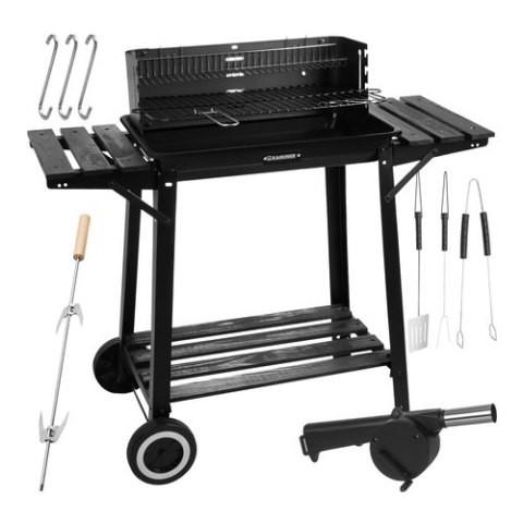 Grill ogrodowy z rożnem 93x41x86cm Kaminer KAMINER