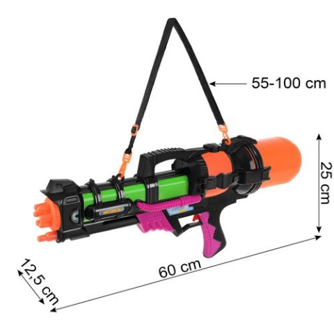 Pistolet na wodę 60cm ISO TRADE