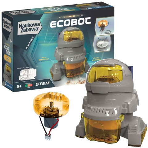 Naukowa Zabawa Zestaw Robot EcoBot Język Polski Clementoni 50061 CLEMENTONI