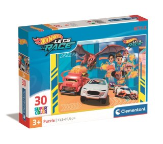 Puzzle 30 Super Color HOT WHEELS Clementoni 20284 CLEMENTONI