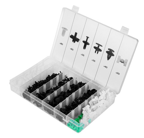 Zestaw spinek samochodowych BMW, 290 sztuk NEO TOOLS