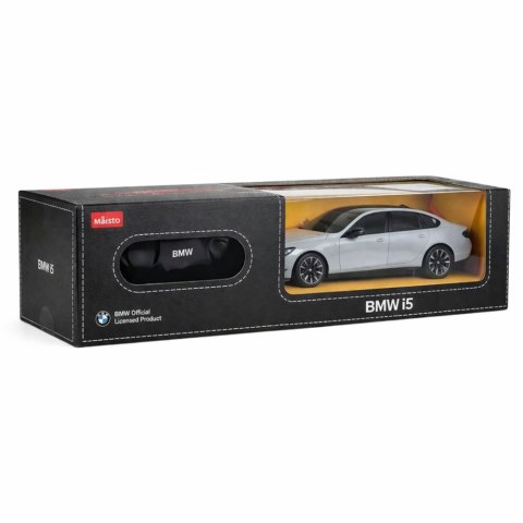 Auto BMW i5 Samochód Zdalnie Sterowany RC Szare Rastar 1:24 RASTAR