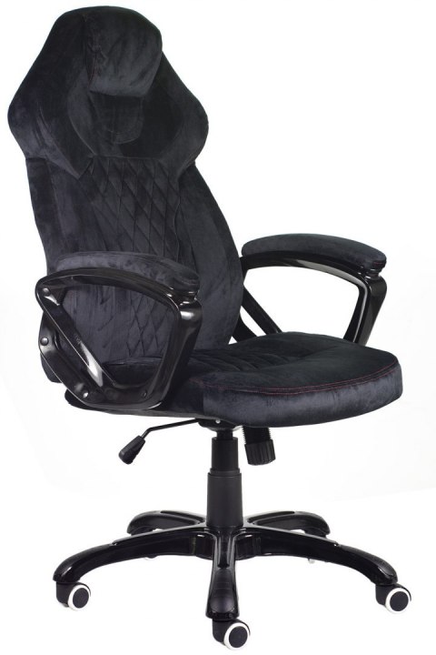 Prototype Fotel obrotowy do biurka SPIDER BLACK ALCANTARA