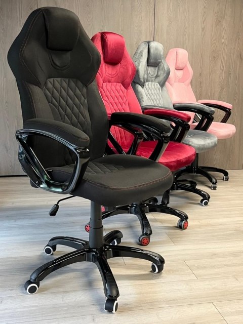 Prototype Fotel obrotowy do biurka SPIDER BLACK FABRIC SPC