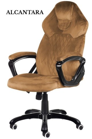 Prototype Fotel obrotowy do biurka SPIDER BROWN ALCANTARA