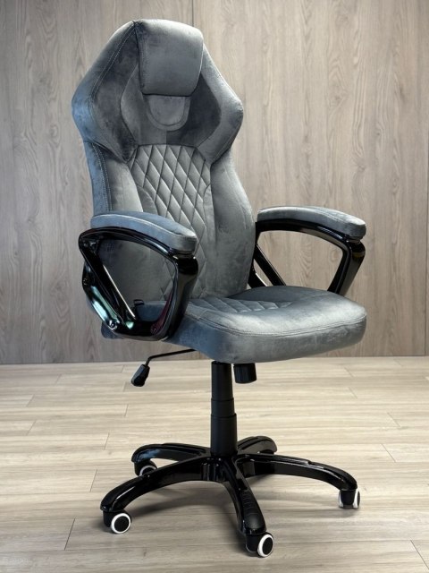 Prototype Fotel obrotowy do biurka SPIDER GREY ALCANTARA
