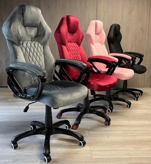 Prototype Fotel obrotowy do biurka SPIDER GREY ALCANTARA