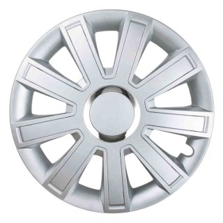 Kołpak samochodowy srebrny flash 15" cali LEOPLAST