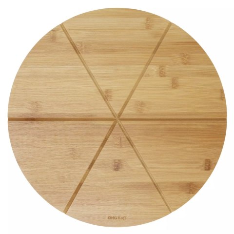Deska do pizzy, bambus śr.35cm kinghoff KINGHoff