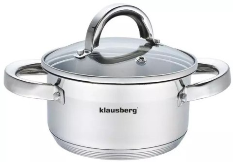 Garnek stal, śr.14cm 1l klausberg Klausberg