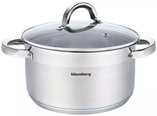 Garnek stal, śr.24cm 6,0l klausberg Klausberg