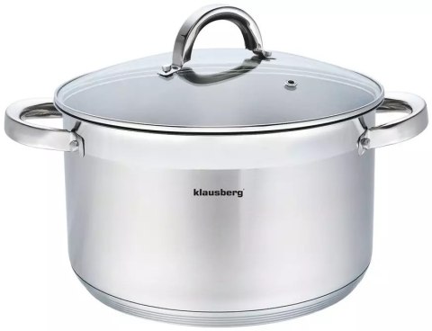 Garnek stal, śr.28cm 9,5l klausberg Klausberg