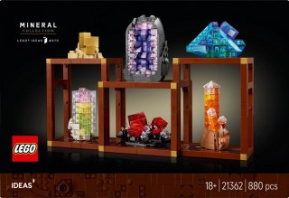 Klocki ideas 21362 kolekcja minerałów LEGO