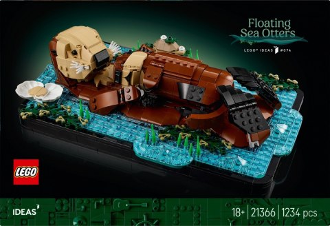 Klocki ideas 21366 pływające wydry LEGO