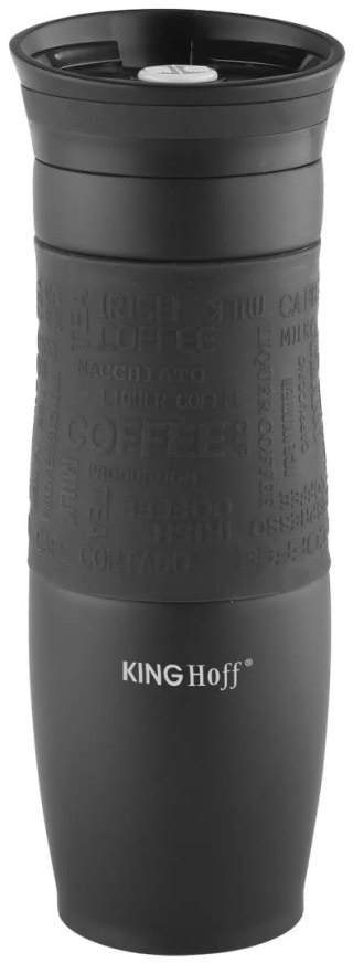 Kubek termiczny czarny 500ml kinghoff KINGHoff