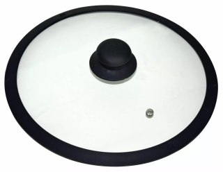Pokrywa śr.28cm, szkło kinghoff KINGHoff