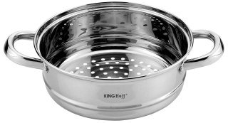 Wkład do gotowania na parze, stal śr.18x8.5cm kinghoff KINGHoff