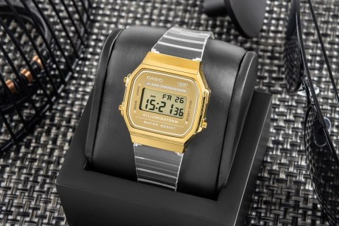 CASIO Zegarek Damski CASIO Vintage A168XESG-9AEF + BOX