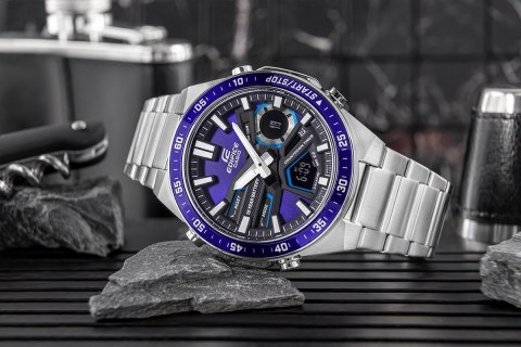 CASIO Zegarek Męski CASIO EDIFICE EFV-C110D-2AVEF + BOX