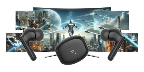 Giewont Słuchawki bezprzewodowe GIEWONT RealSound PRO ANC ENC GWS800-1 Czarne