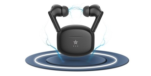 Giewont Słuchawki bezprzewodowe GIEWONT RealSound PRO ANC ENC GWS800-1 Czarne