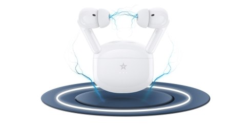 Giewont Słuchawki bezprzewodowe GIEWONT RealSound PRO ANC ENC GWS800-2 Białe