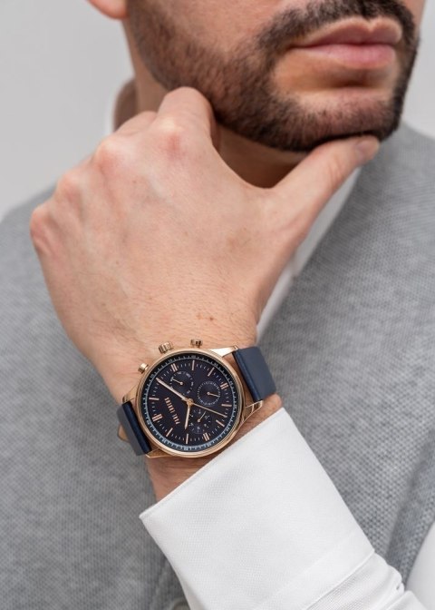 Paul Lorens Zegarek Męski Paul Lorens PL10602A2-6F3