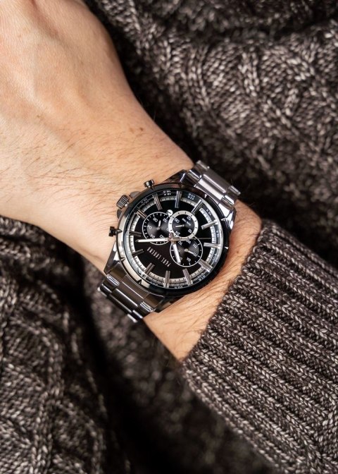 Paul Lorens Zegarek Męski Paul Lorens PL13605B-1C1