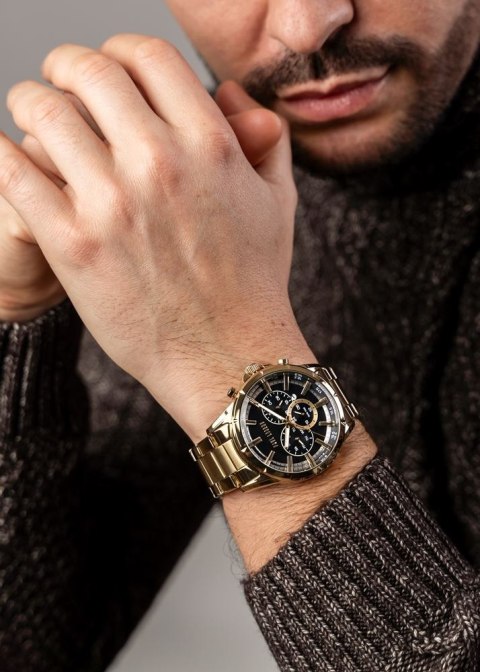 Paul Lorens Zegarek Męski Paul Lorens PL13605B-1D1