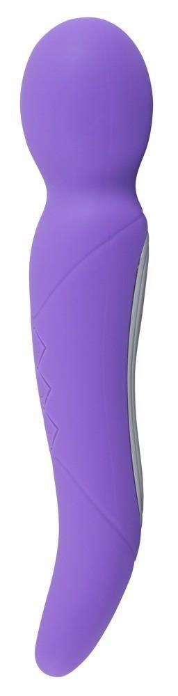 Wibrator dwustronny Sweet Smile fioletowy USB 22 cm