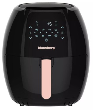 Frytkownica beztłuszczowa 7,7l, czarny-złoty klausberg Klausberg