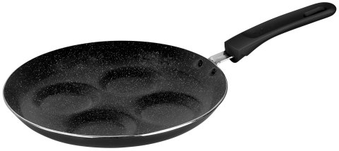 Patelnia do smażenia jajek, aluminium czarny marmurek śr.24cm kinghoff KINGHoff