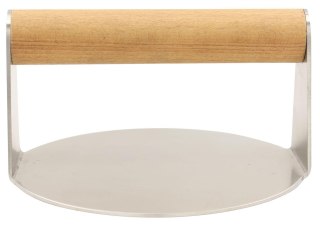 Praska dociskowa ze stali niedzewnej do mięsa na hamburgery śr. 14cm kinghoff kh-1878 KINGHoff