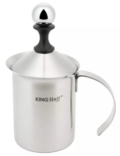Spieniacz do mleka, stal 0,8l kinghoff KINGHoff