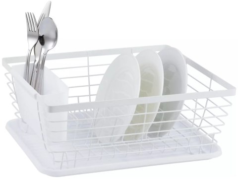 Suszarka do naczyń, stal-plastik, biały kinghoff KINGHoff