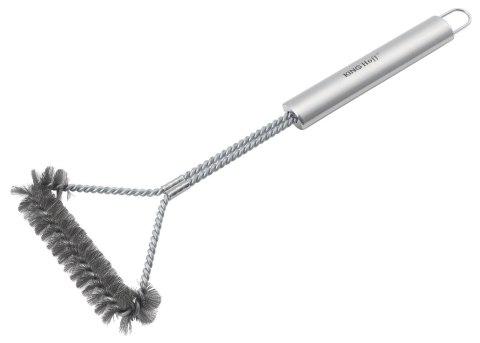 Szczotka do czyszczenia grilla, 41,5cm, stal nierdzewna, kinghoff, kh-1915 KINGHoff