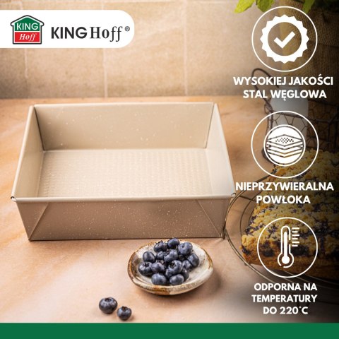 Forma, blacha do pieczenia , forma 24x24 cm KINGHoff