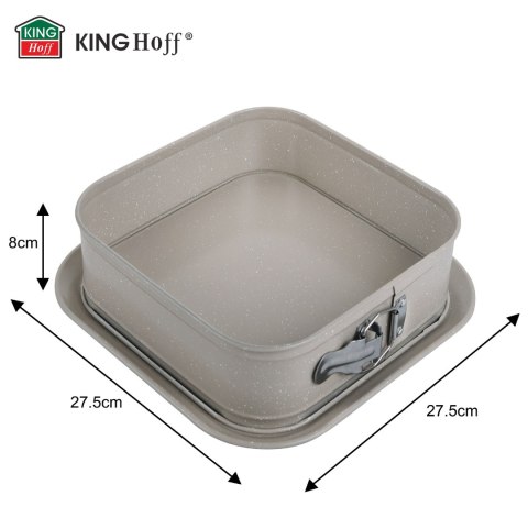 Forma, blacha do pieczenia , forma 27,5x27,5 cm KINGHoff