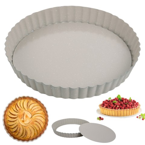Forma, blacha do pieczenia, forma do tarty śr.25cm kinghoff KINGHoff
