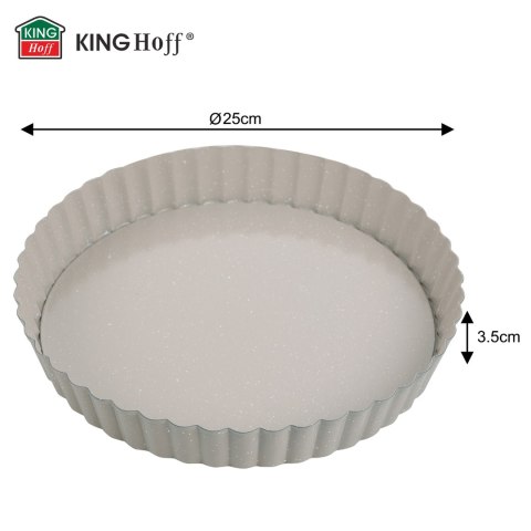 Forma, blacha do pieczenia, forma do tarty śr.25cm kinghoff KINGHoff