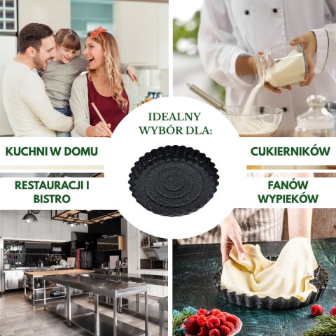 Forma, blacha do pieczenia, forma do tarty śr.28cm kinghoff KINGHoff