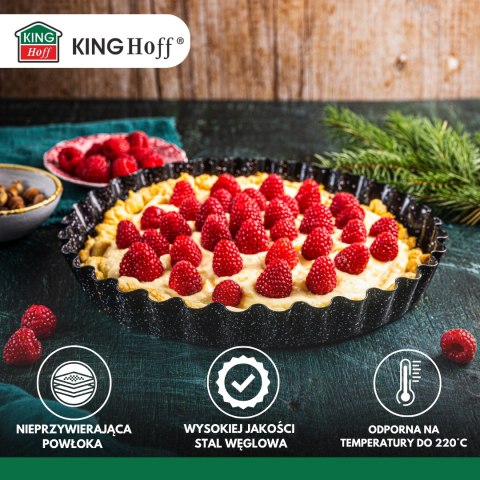 Forma, blacha do pieczenia, forma do tarty śr.28cm kinghoff KINGHoff