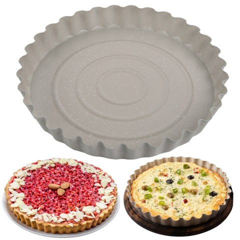 Forma, blacha do pieczenia, forma do tarty śr.28cm kinghoff KINGHoff