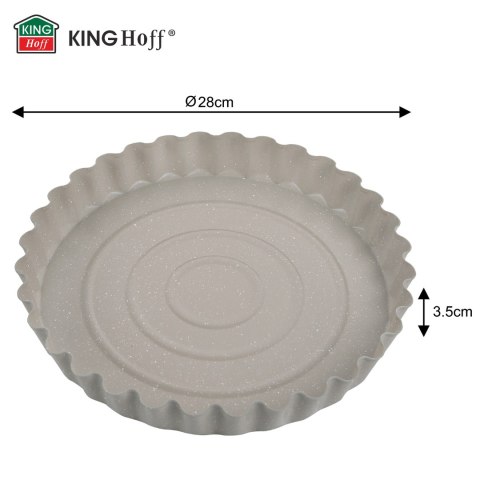 Forma, blacha do pieczenia, forma do tarty śr.28cm kinghoff KINGHoff