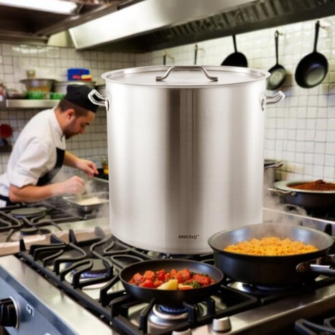 Garnek gastronomiczny, stal nierdzewna, śr.50cm, 98l, kinghoff, kh-1968 KINGHoff