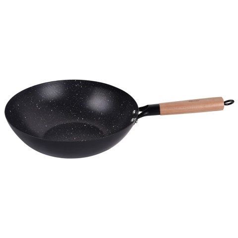Patelna wok czarny marmurek śr.30cm kinghoff KINGHoff