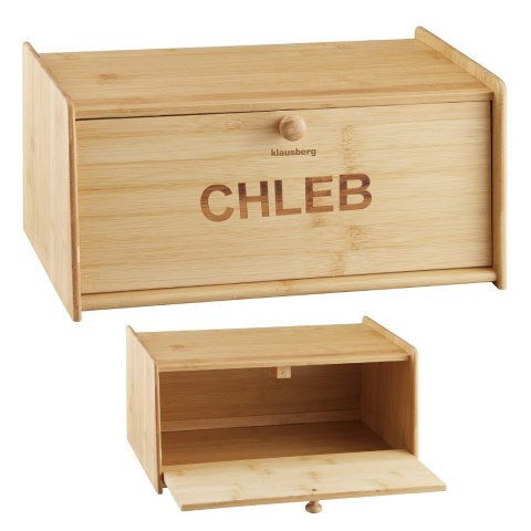 Chlebak bambusowy, 39,5×24,5×18cm, klausberg, kb-7934 Klausberg