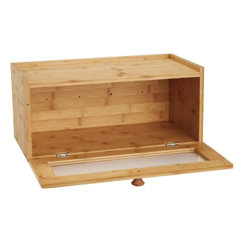 Chlebak bambusowy, akrylowy front, 40×24,5×19cm, klausberg, kb-7924 Klausberg