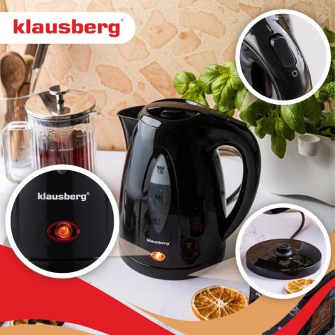 Czajnik elektryczny, 1.2l, klausberg, kb-9001 Klausberg